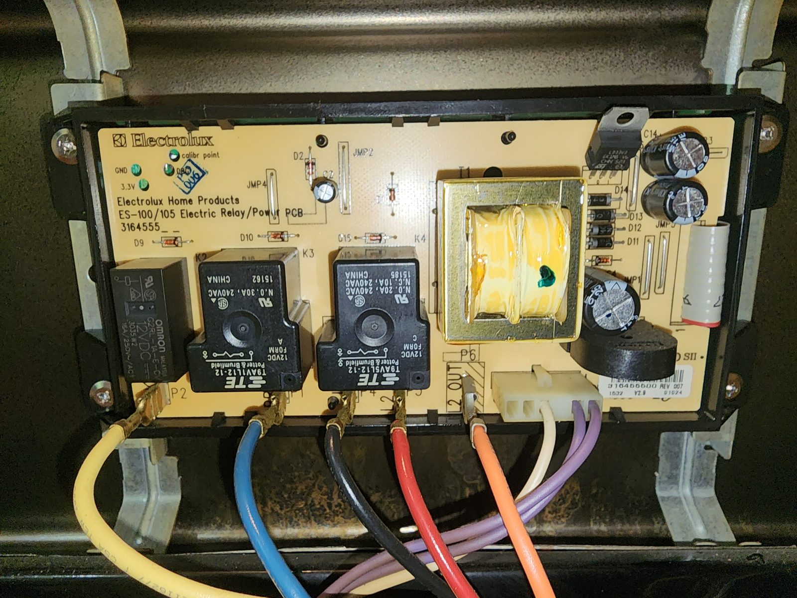 Dryer control board (PCB)