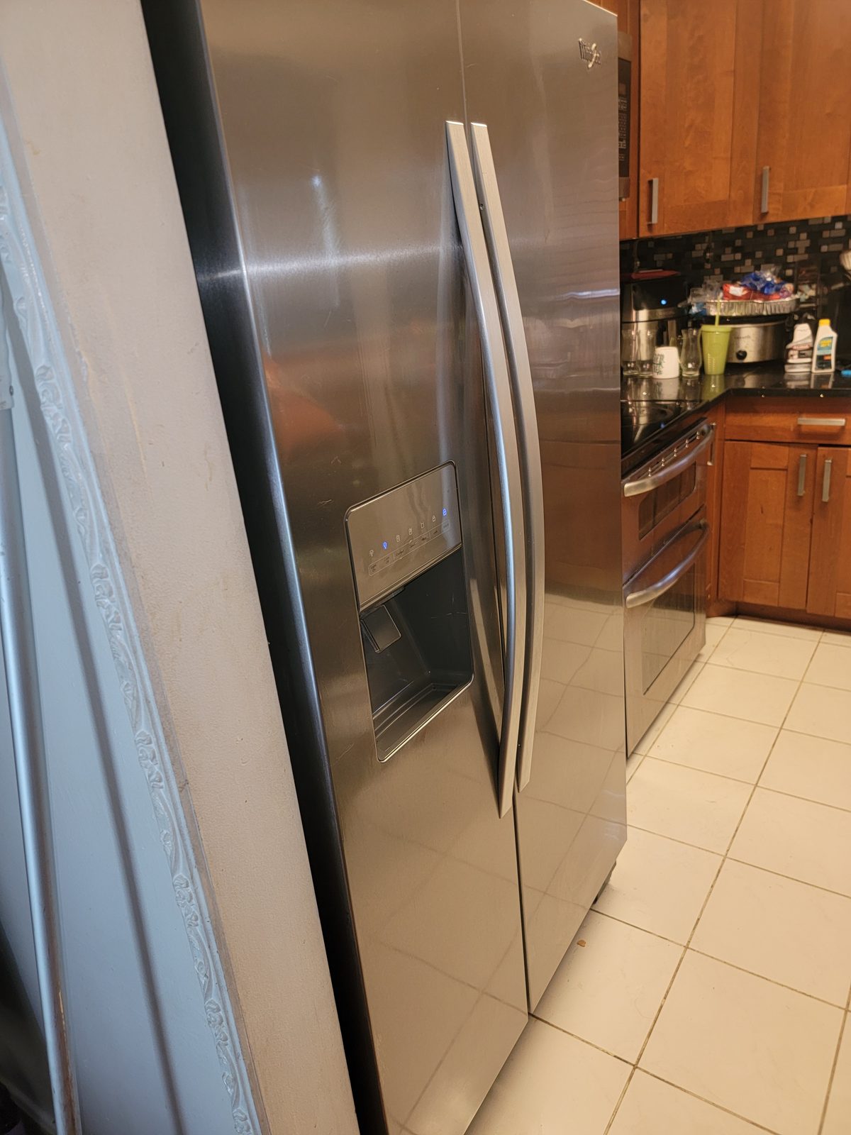 Double-door refrigerator