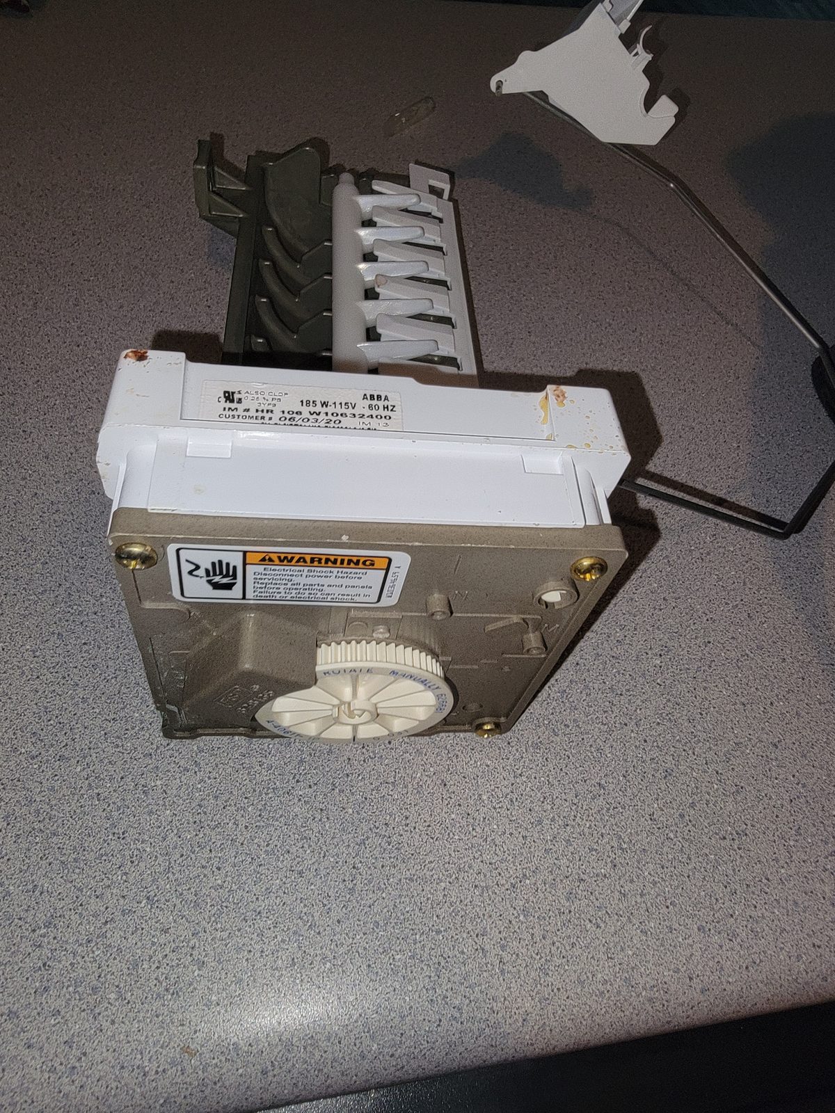 Ice maker replacement