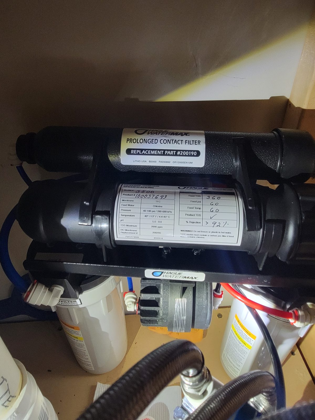 Refrigerator water filter
